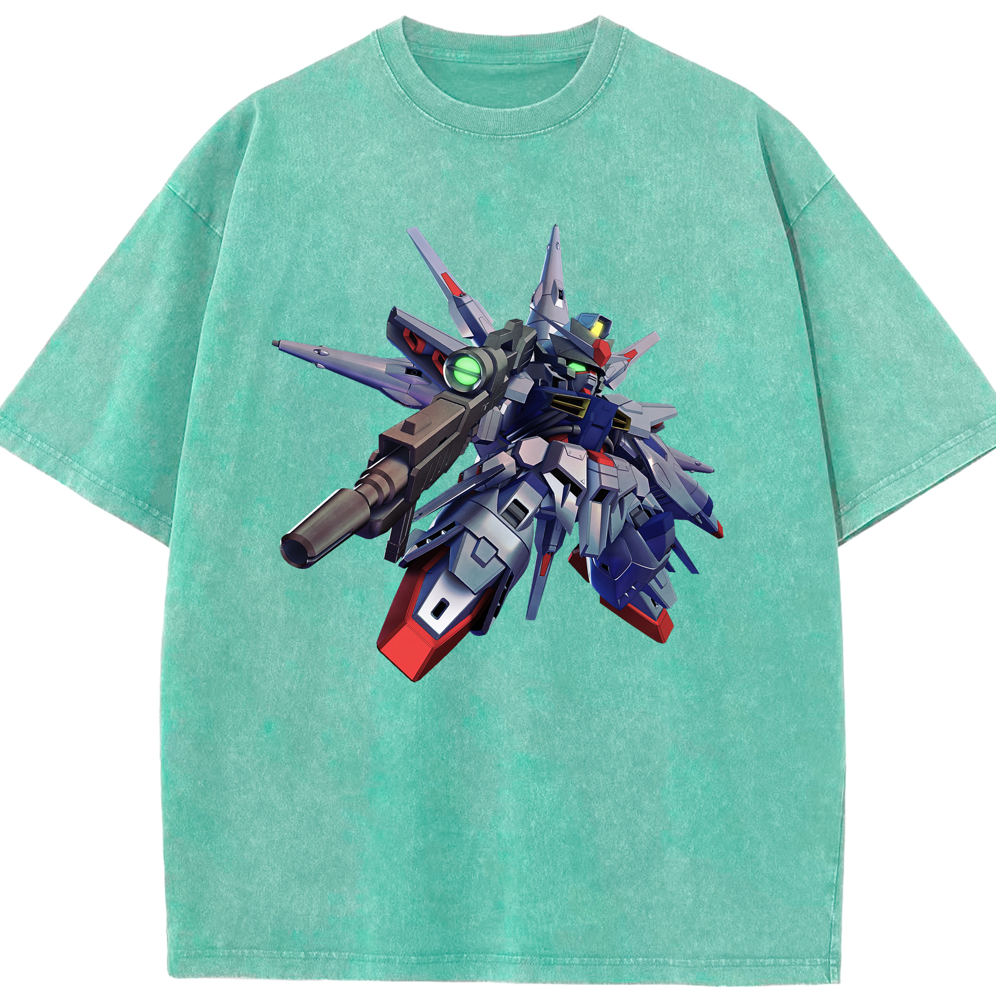 （画像用） 機動戦士ガンダム Mobile Suit Gundam 綿100% ヴィンテージ風 半袖Tシャツ（フロントプリント）